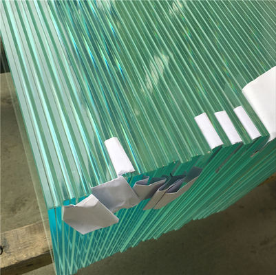 Vidrio templado arquitectónico 6mm 8mm 10mm 12mm Vaso laminado endurecido suelos de vidrio de hoja templada para vidrio de construcción / pared de cortina