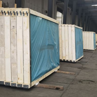 Construcción de vidrio reflectante Edificio de vidrio flotante de 2 mm-12 mm Panel de vidrio flotante plano con una superficie plana excelente