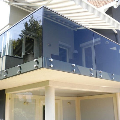 12 mm 6 + 6 mm 13.14 mm 13.52 mm Barandillas de vidrio laminado templado para decoración exterior e interior