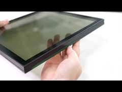 Seguridad de vidrio aislado de puerta de pared de cortina viuda