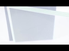 Proceso de producción de vidrio laminado templado de seguridad