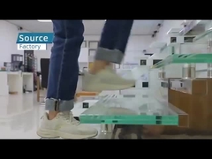 El suelo de vidrio laminado endurecido es seguro y antideslizante