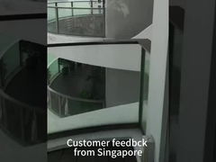 Edificios de gran altura Seguridad Barandillas de vidrio endurecido